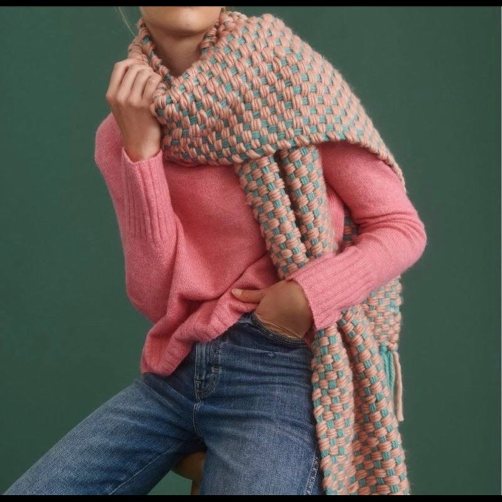 Anthropologie Knit Scarf